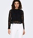 ONLY Blouse NEW KARO Only BLACK