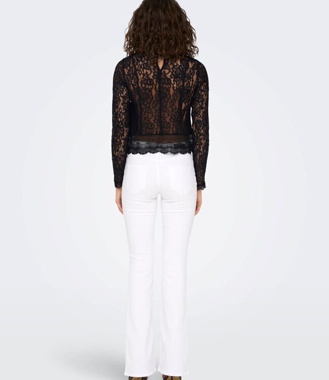 ONLY Blouse NEW KARO Only BLACK