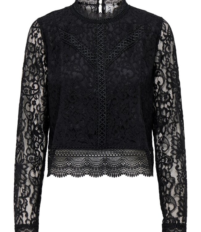 ONLY Blouse NEW KARO Only BLACK