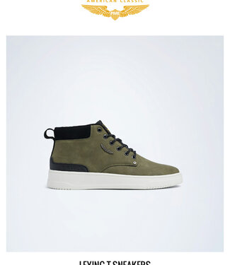 PME LEGEND Schoen LEW SNEAKER LEXING-T PME LEGEND ARMY GREEN