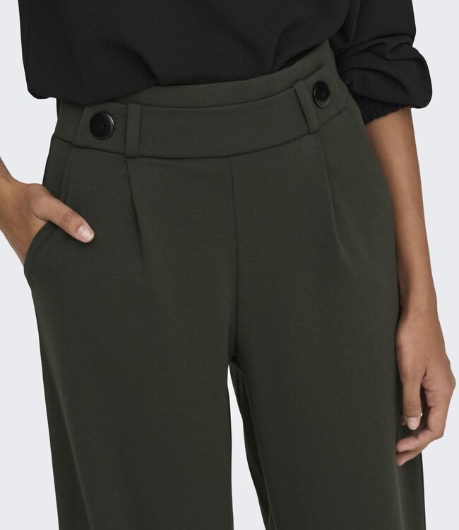 JDY Broek GEGGO Jdy PEAT BLACK BUTTONS