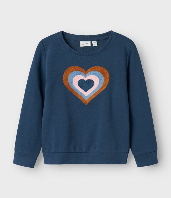 NAME-IT Pull KATLA Name-It Girls DARK DENIM