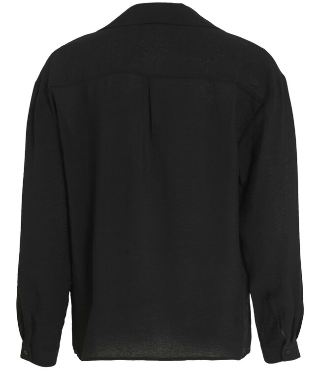 VILA Hemd DOMIRA VILA BLACK BEAUTY