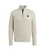 PME LEGEND Pull HALF ZIP PME LEGEND (7013) BONE WHITE