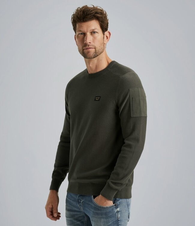PME LEGEND Pull Knitwear PME LEGEND AMERICAN CLASSIC BELUGA