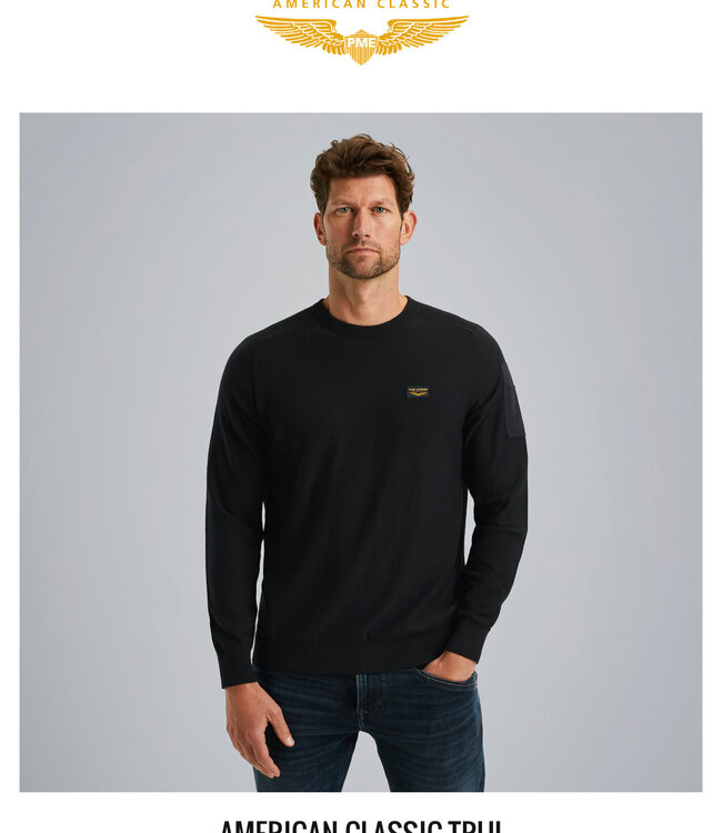 PME LEGEND Pull Knitwear PME LEGEND AMERICAN CLASSIC BLACK
