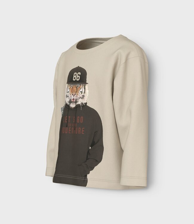 NAME-IT T-Shirt OBINNA NAME IT BOYS SUMMER SAND