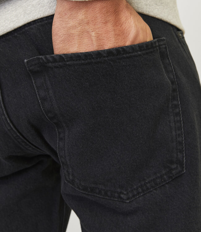 JJ REBEL Broek jeans RYAN CRAFT REGULAR FIT MF637 JJ REBEL BLACK DENIM