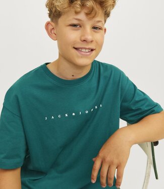 JACK & JONES KIDS T-Shirt STAR JACK & JONES DEEP TEAL