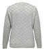 ONLY CARMAKOMA Pull ALBA GLITTER CARMAKOMA SILVER GREY