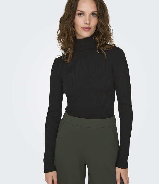 JDY T-Shirt ROLNECK  PLUM JDY BLACK