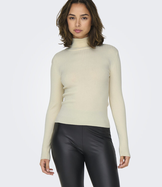 JDY T-Shirt ROLNECK  PLUM JDY EGGNOG