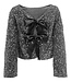 JDY Blouse SARA GLITTER JDY SILVER