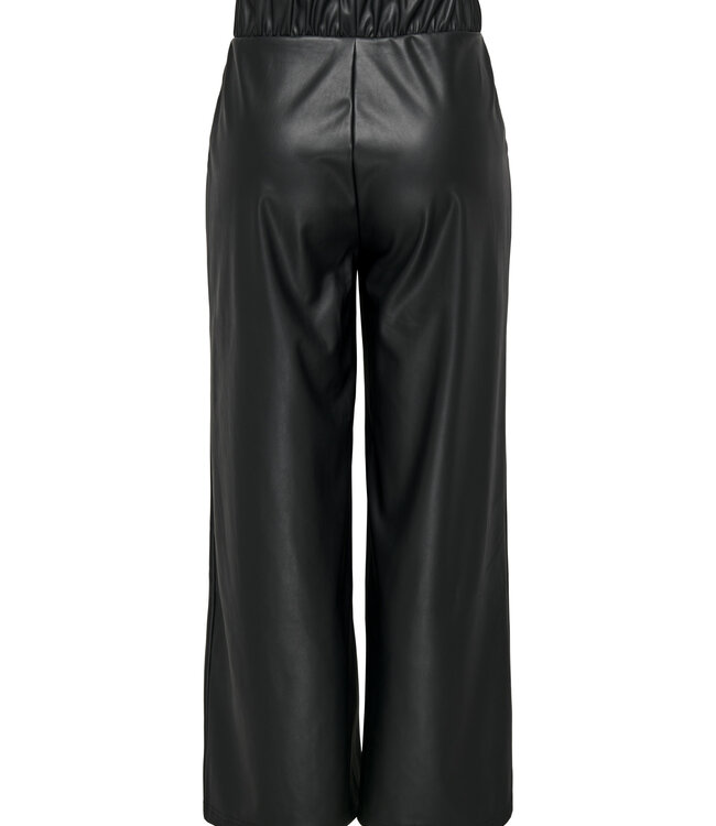 JDY Broek SOYA GEGGO PU JDY BLACK