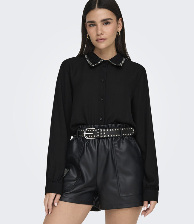 JDY Hemd AYA STRASS JDY BLACK