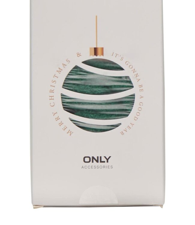 ONLY Sokken CHRISTMAS CHINELL 3 SOCK BOX ONLY GREEN JACKET