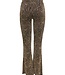 ONLY Broek SHINY FLARED GLITTER ONLY ZEBRA GOLD