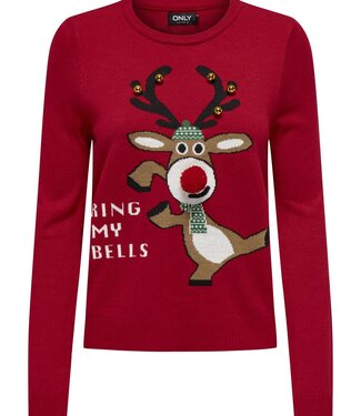 ONLY Pull X-MAS  ONLY  CHILI PEPER BEL RENDIER