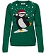 ONLY Pull X-MAS  ONLY  GREEN POM POM PENGUIN