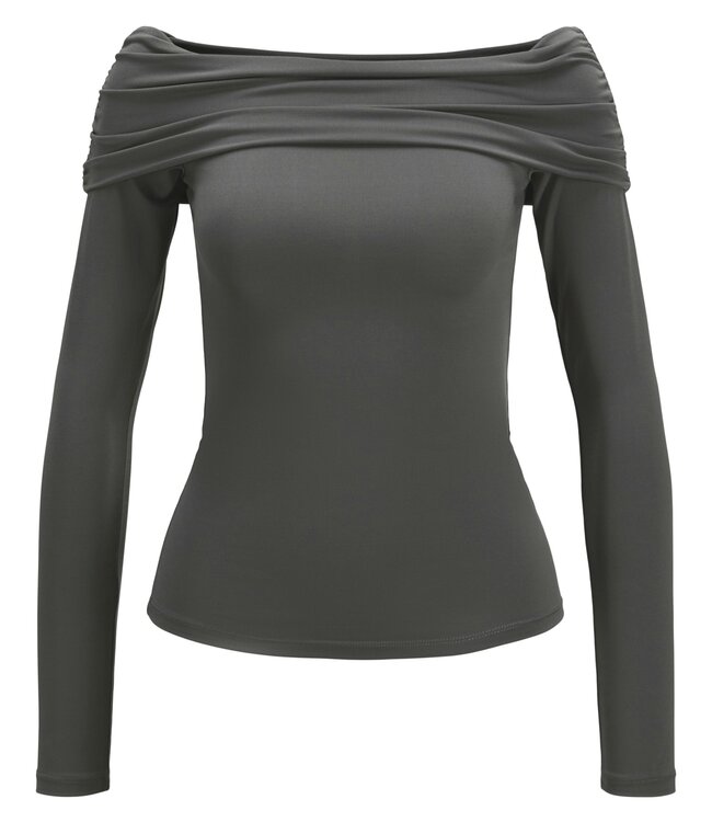 JJXX T shirt MILLE OFF SCHOULDER JJXX THUNDERSTORM