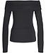 JJXX T shirt MILLE OFF SCHOULDER JJXX BLACK
