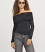 JJXX T shirt MILLE OFF SCHOULDER JJXX BLACK