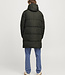 JJ REBEL Jas REBEL LONG PUFFER BLACK