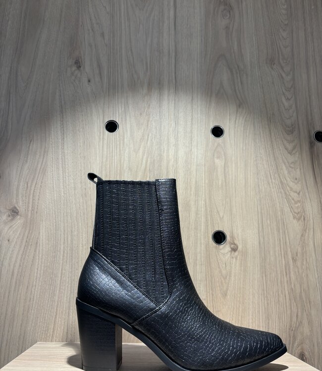 SCHOEN ENKELLAARS BOOTS ZWART
