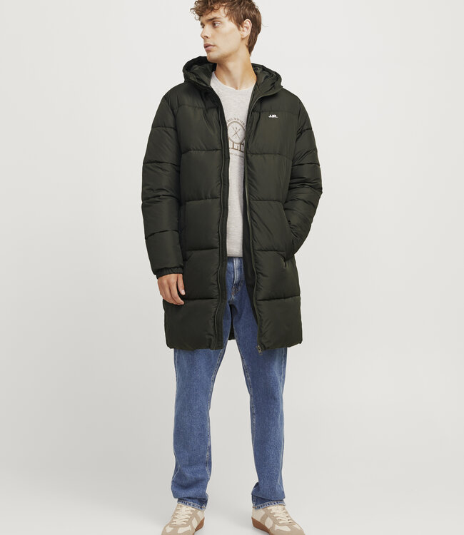 JJ REBEL Jas REBEL LONG PUFFER BLACK