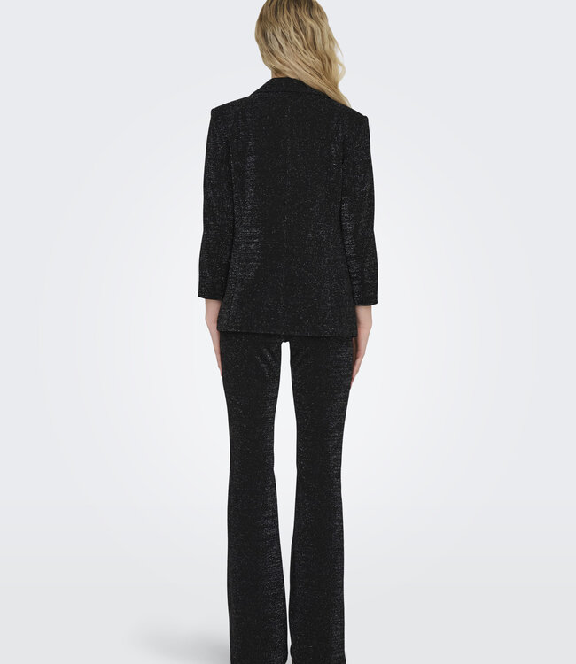 ONLY Blazer ALYA GLIT ONLY BLACK SILVER LUREX