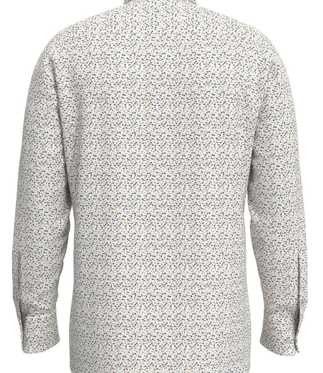 SELECTED HOMME Hemd SLIM ETHAN PRINT SELECTED HOMME BRIGHT WHITE MULTI DISTY