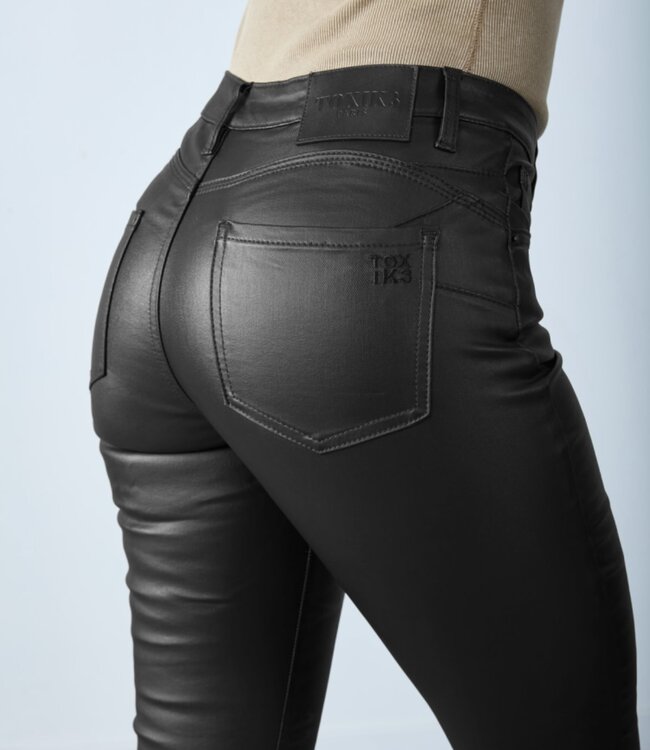 TOXIK3 Broek TOXIK3 LEDER H2735 ZWART
