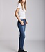 TOXIK3 Broek Toxik3 Skinny Hoge Tai MEDIUM BLUE