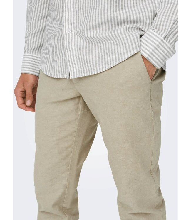 ONLY & SONS Broek MARK 0011 Only & Sons CHINCHILLA