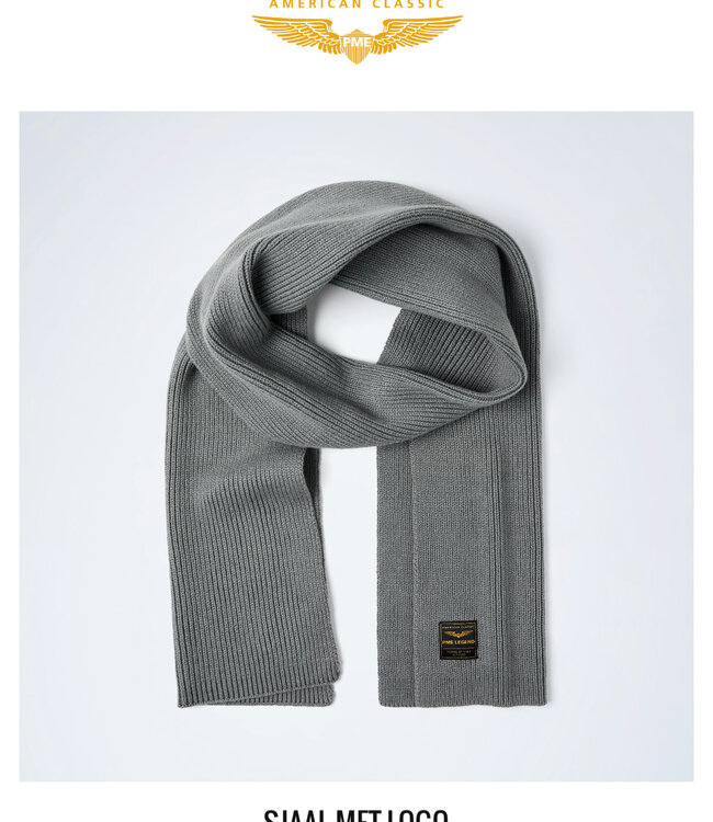 PME LEGEND Sjaal PME LEGEND GREY MELEE