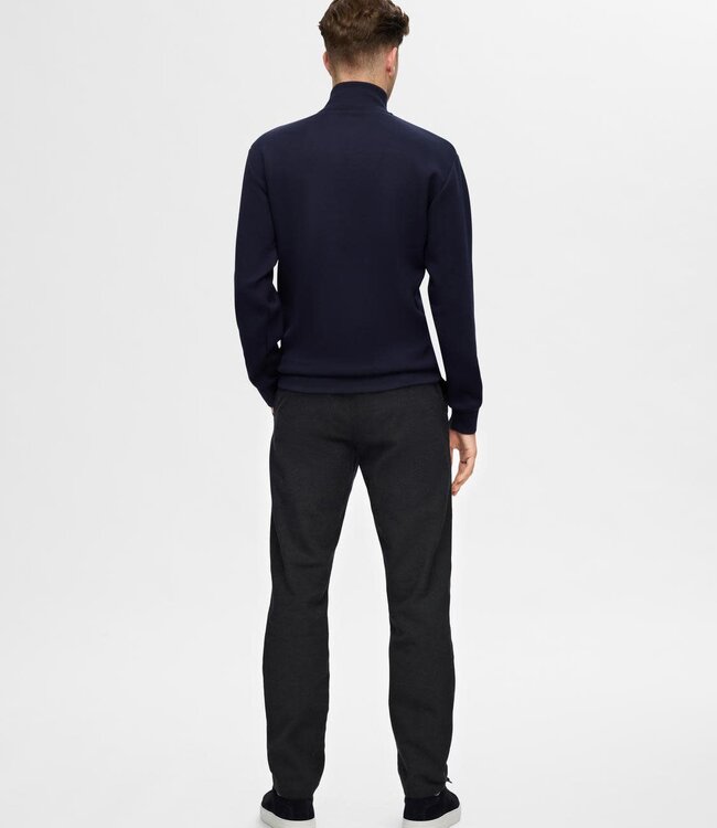 SELECTED HOMME Broek MILES 175 SELECTED HOMMES BLACK STRUCTURE