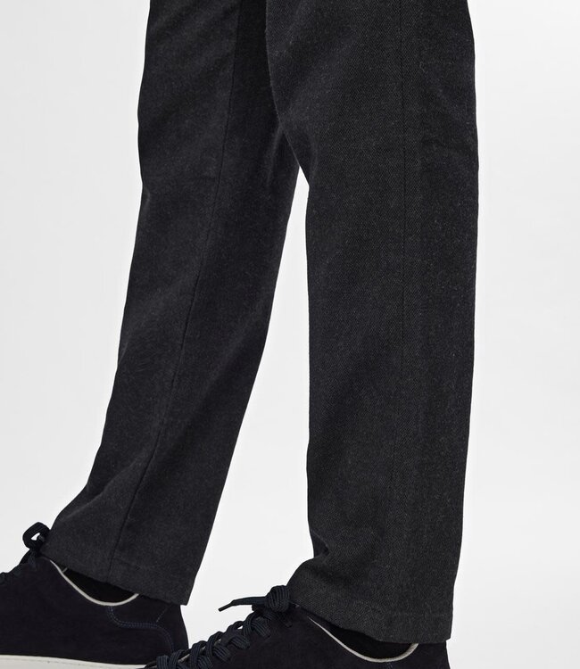 SELECTED HOMME Broek MILES 175 SELECTED HOMMES BLACK STRUCTURE