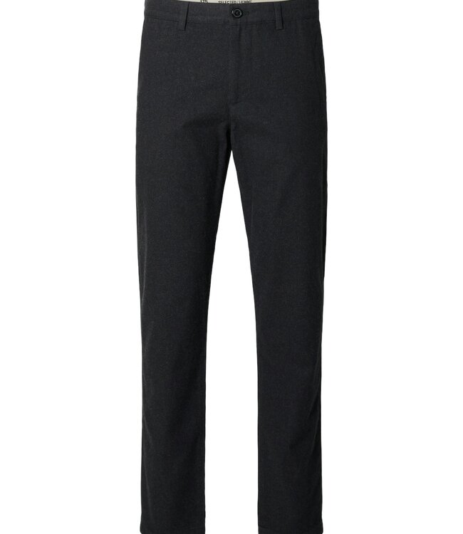 SELECTED HOMME Broek MILES 175 SELECTED HOMMES BLACK STRUCTURE