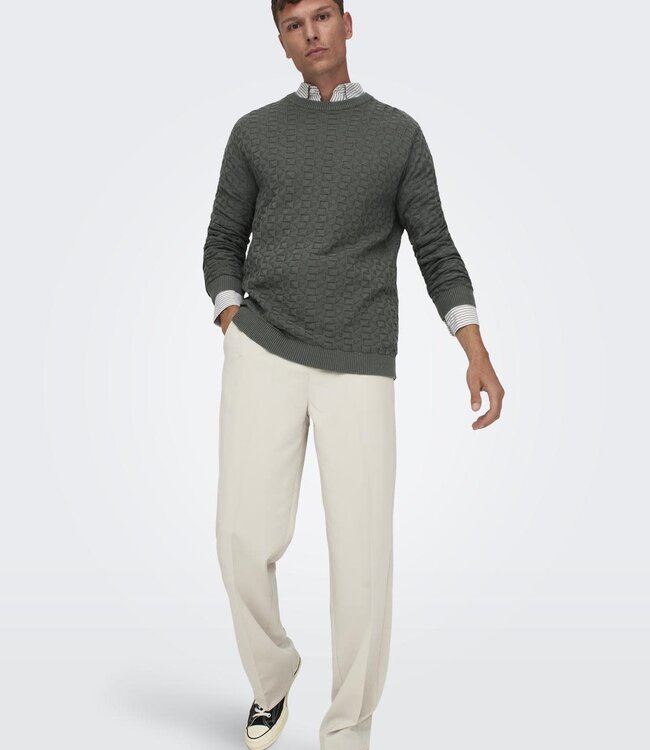 ONLY & SONS Pull KALLE Only & Sons CASTOR GREY