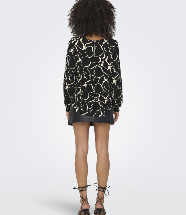 ONLY Blouse ELITE ONLY BLACK REBEL GRAPHIC