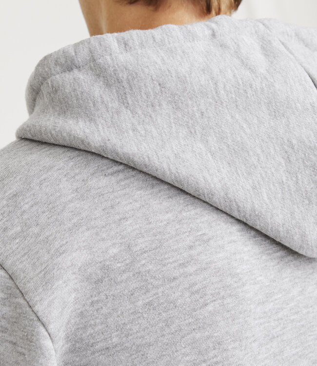 JJ REBEL Hoodie HAMILTON REBEL LIGHT GREY MELANGE