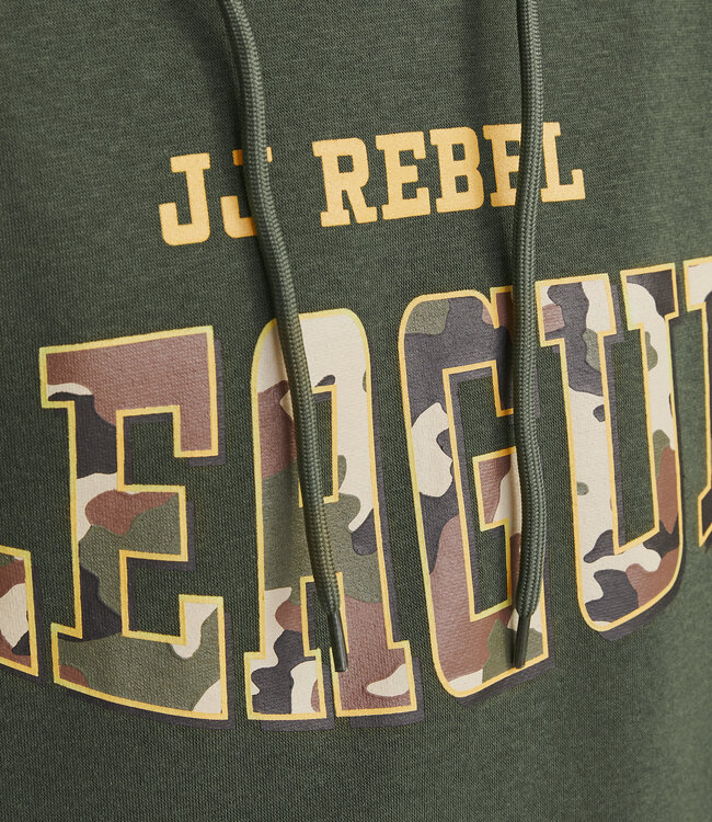 JJ REBEL Hoodie HAMILTON REBEL KOMBU GREEN