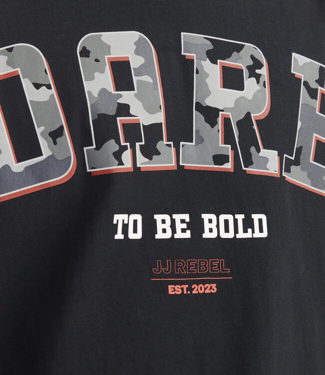 JJ REBEL T-Shirt HAMILTON REBEL BLACK