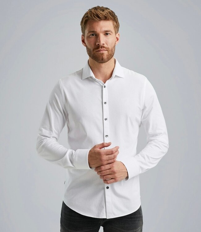 PME LEGEND Hemd SATIN JERSEY PME LEGEND WHITE