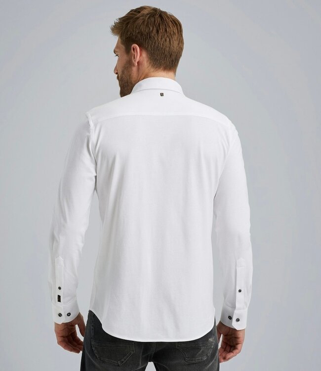 PME LEGEND Hemd SATIN JERSEY PME LEGEND WHITE