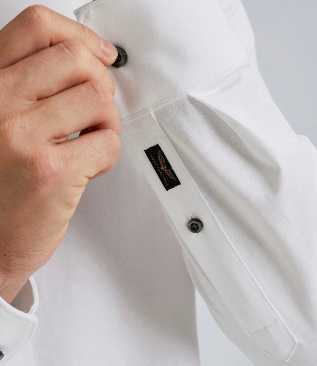 PME LEGEND Hemd SATIN JERSEY PME LEGEND WHITE