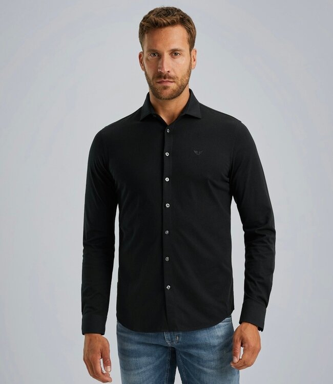 PME LEGEND Hemd SATIN JERSEY PME LEGEND BLACK