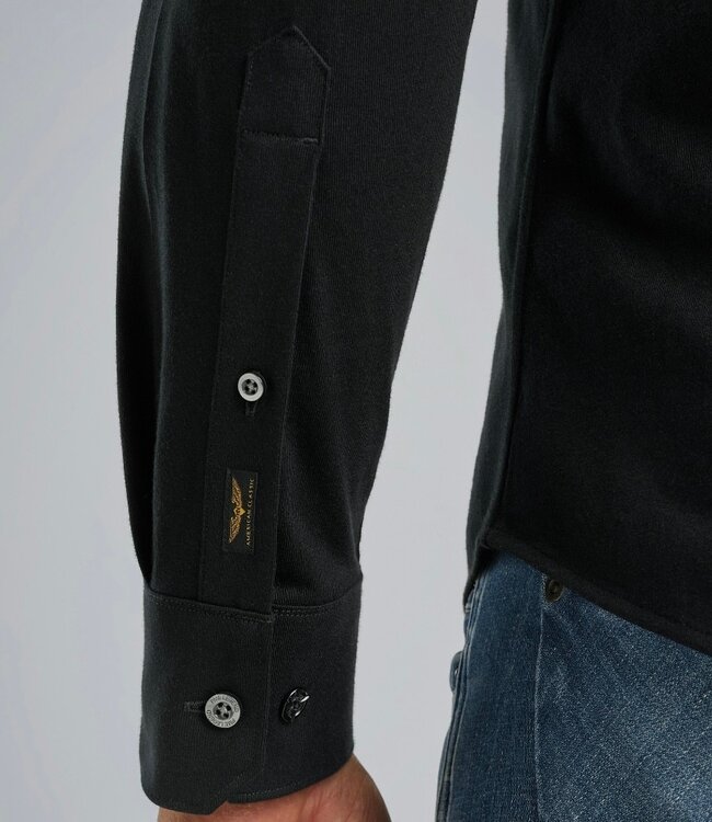 PME LEGEND Hemd SATIN JERSEY PME LEGEND BLACK