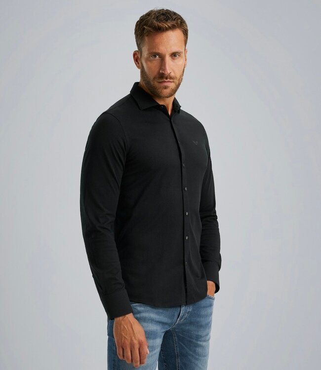 PME LEGEND Hemd SATIN JERSEY PME LEGEND BLACK