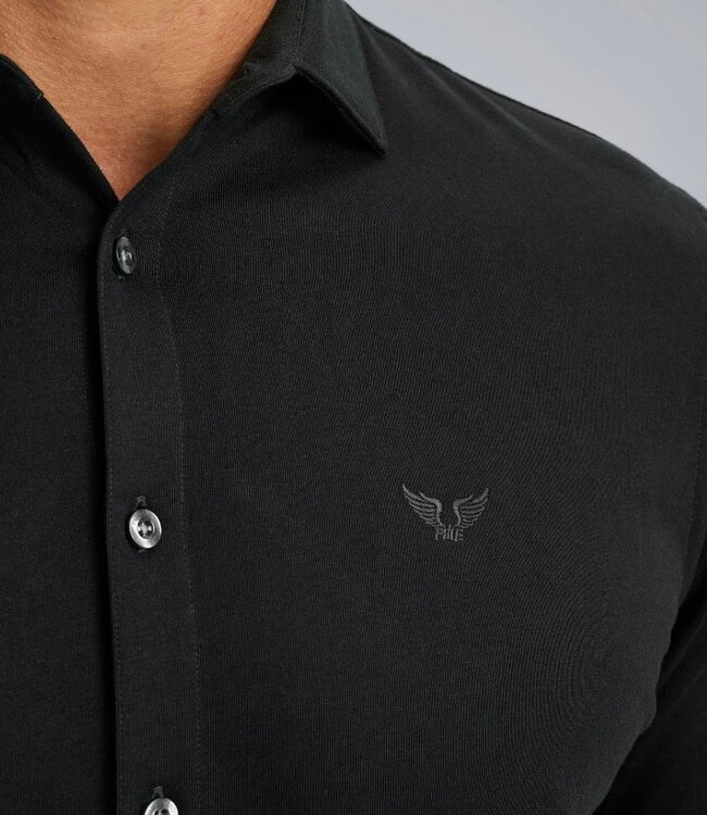 PME LEGEND Hemd SATIN JERSEY PME LEGEND BLACK